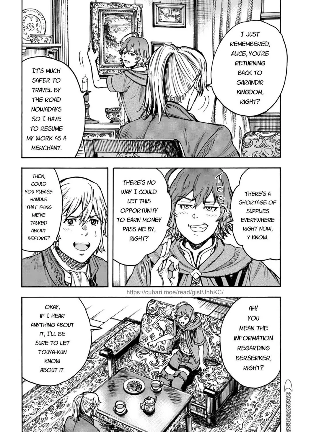 The summoned mage goes to another world Chapter 26.2 page 11 - 