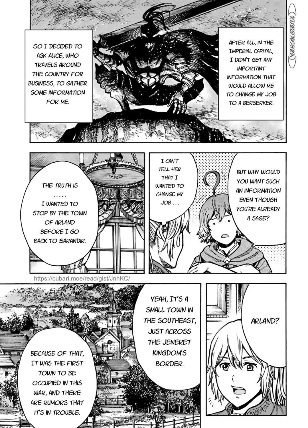 The summoned mage goes to another world Chapter 26.2 page 13 - 