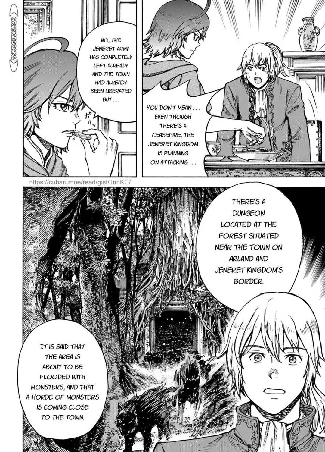The summoned mage goes to another world Chapter 26.2 page 15 - 