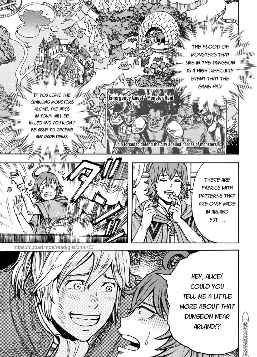 The summoned mage goes to another world Chapter 26.2 page 17 - 