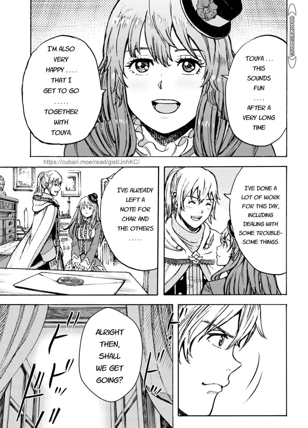 The summoned mage goes to another world Chapter 26.2 page 25 - 