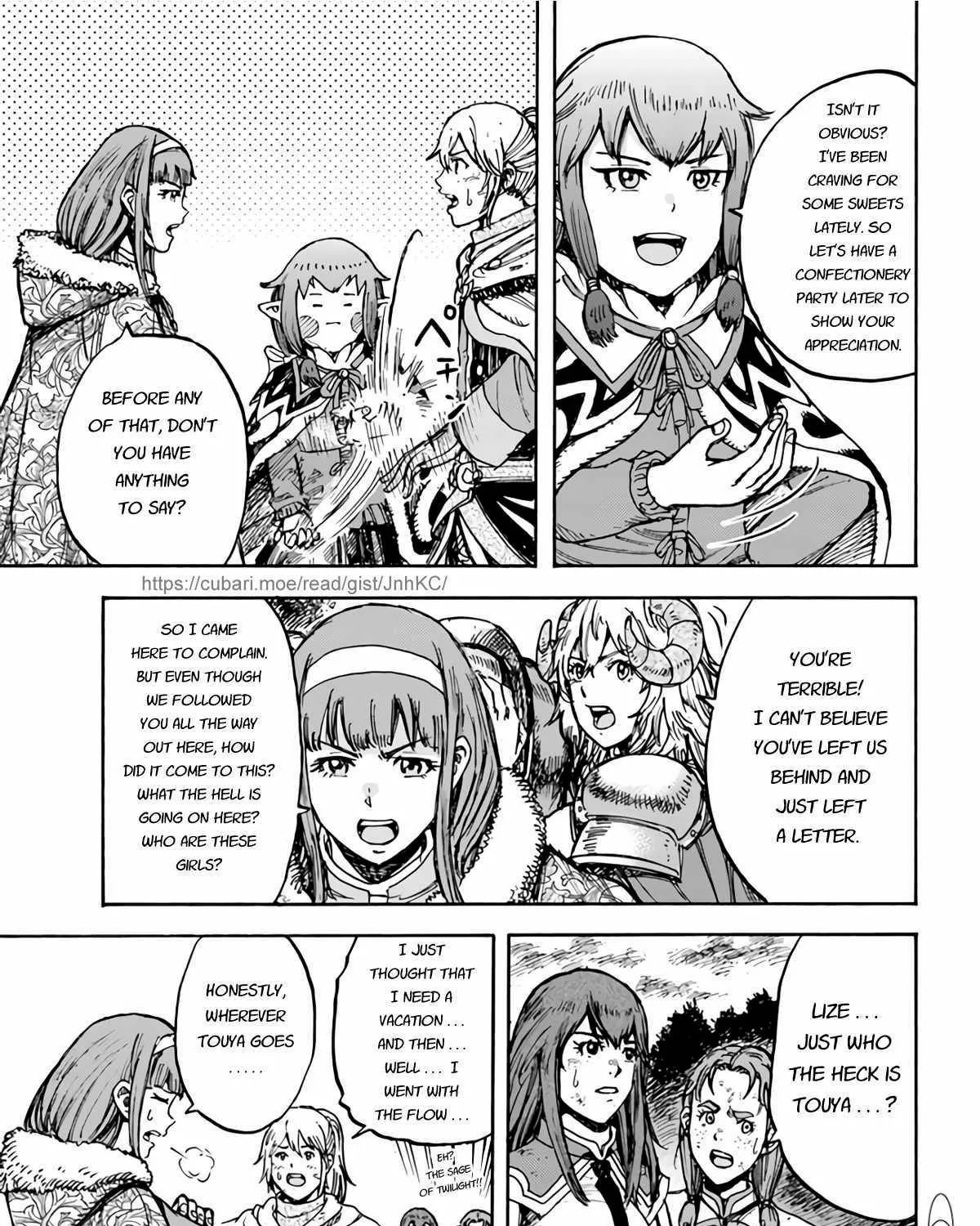 The summoned mage goes to another world Chapter 28 page 71 - 