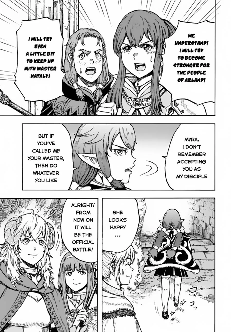 The summoned mage goes to another world Chapter 30 page 46 - 