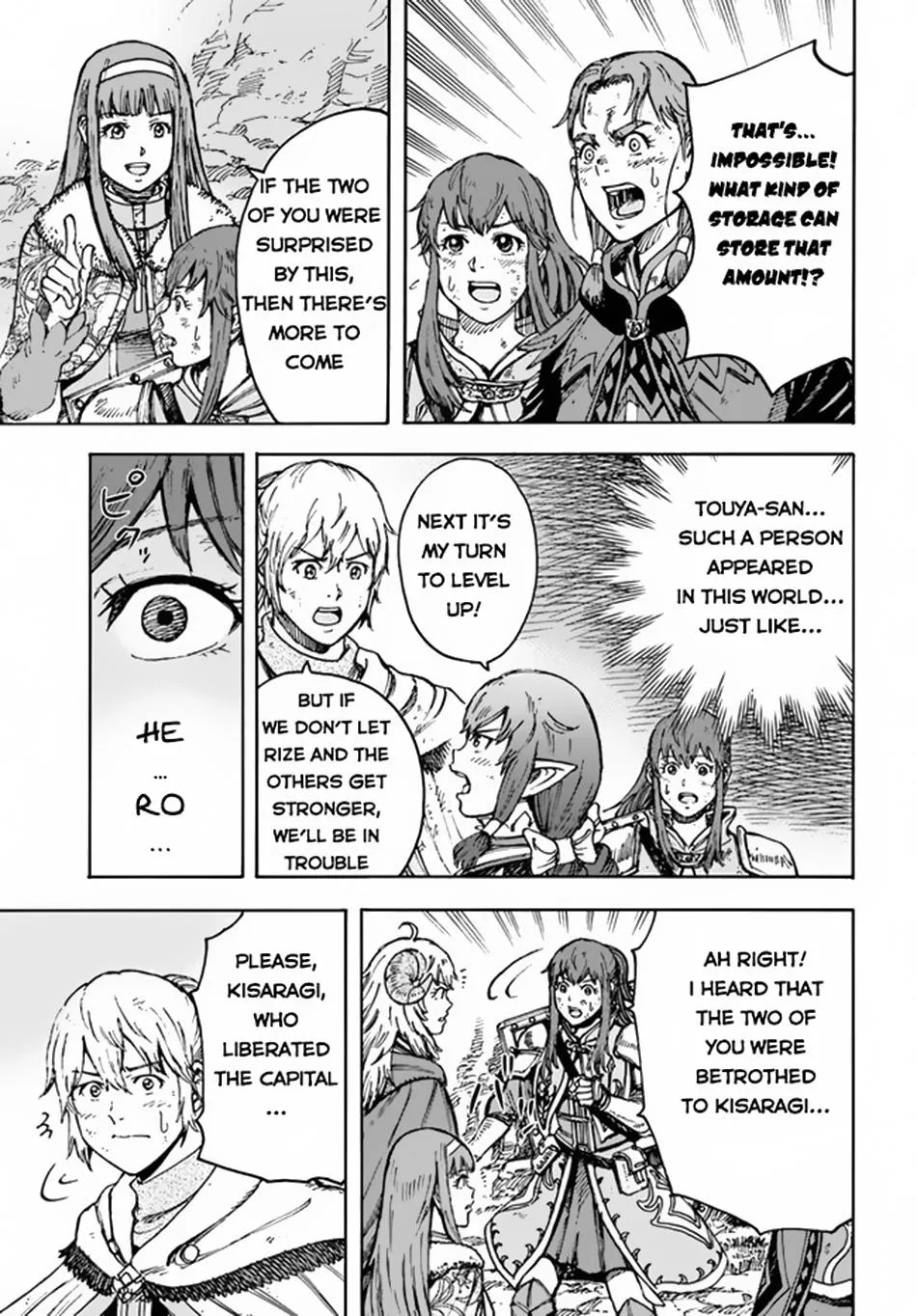 The summoned mage goes to another world Chapter 31.1 page 8 - 