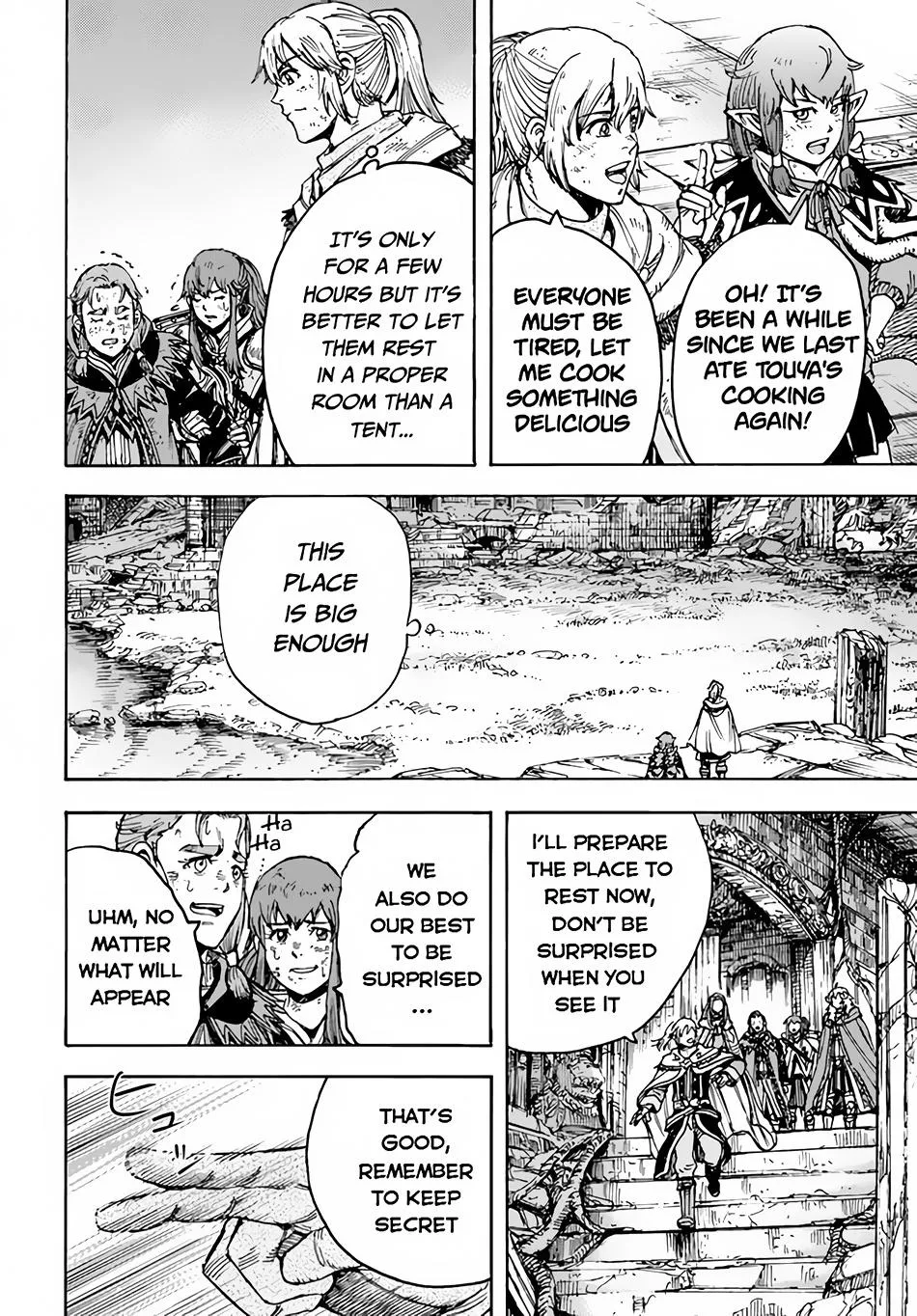 The summoned mage goes to another world Chapter 31.2 page 3 - 
