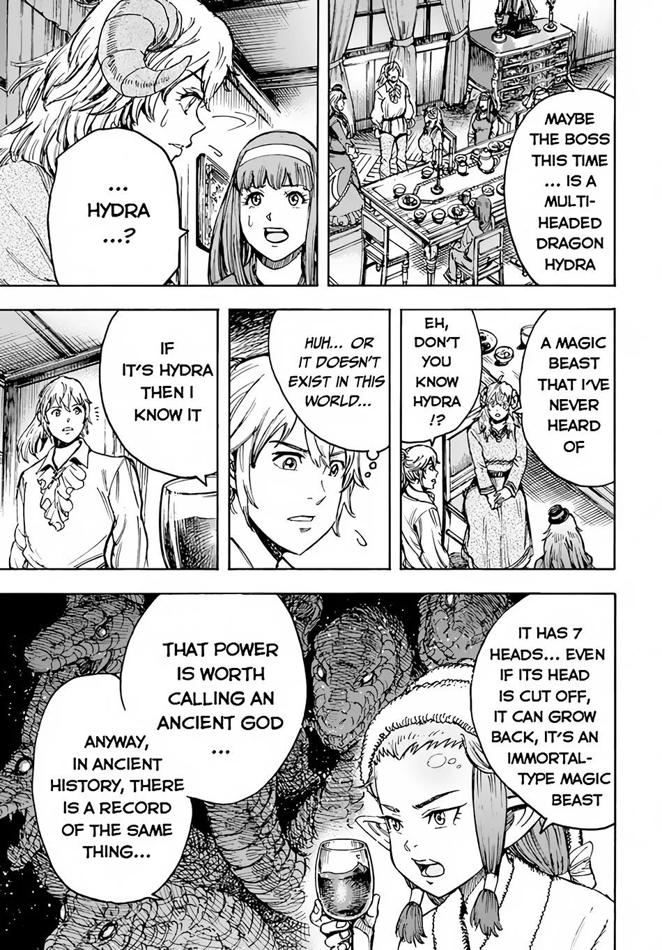 The summoned mage goes to another world Chapter 31.2 page 8 - 