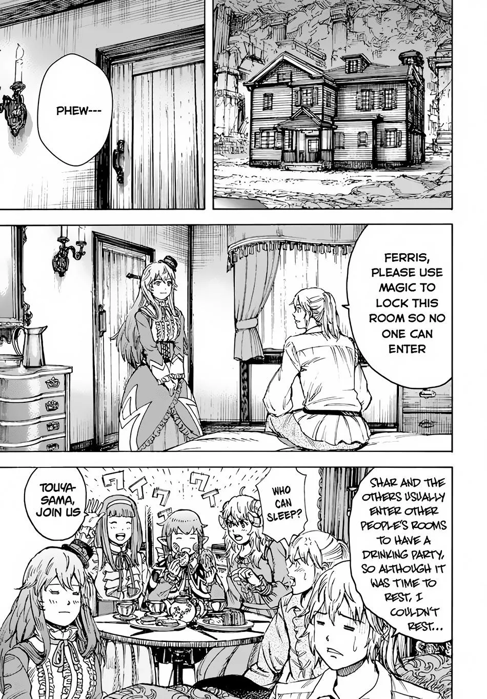 The summoned mage goes to another world Chapter 31.2 page 10 - 