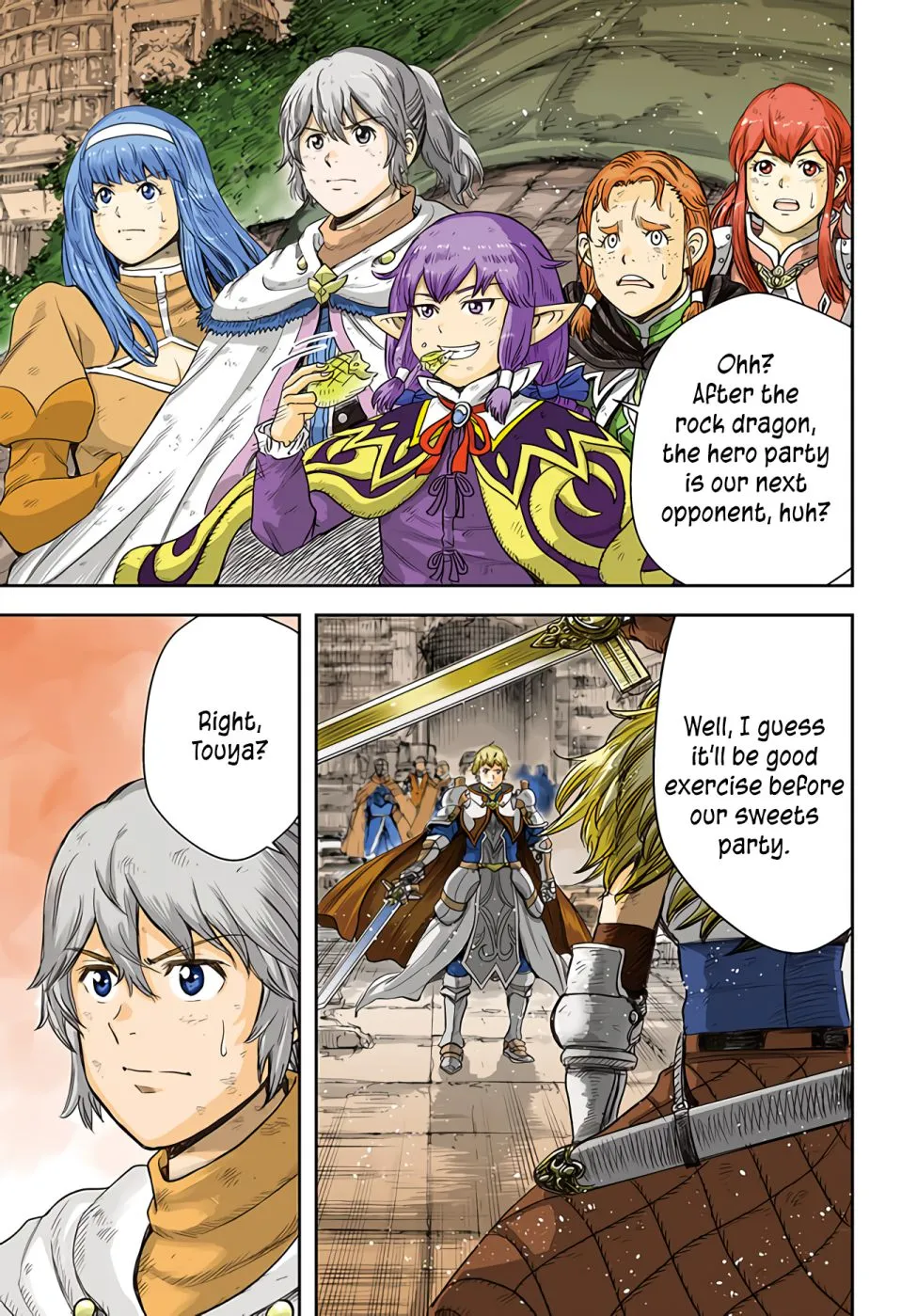 The summoned mage goes to another world Chapter 33 page 2 - 