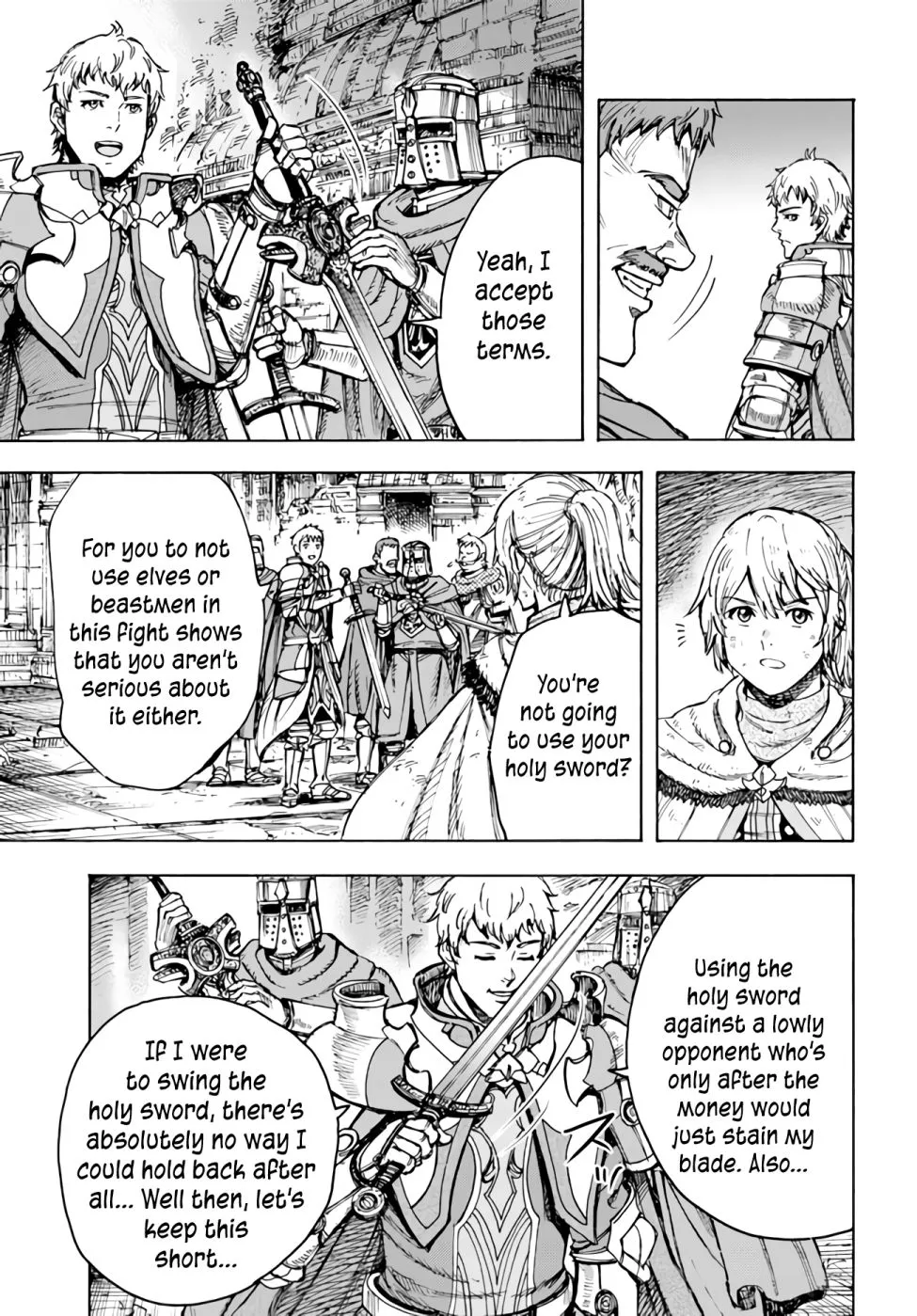 The summoned mage goes to another world Chapter 33 page 17 - 