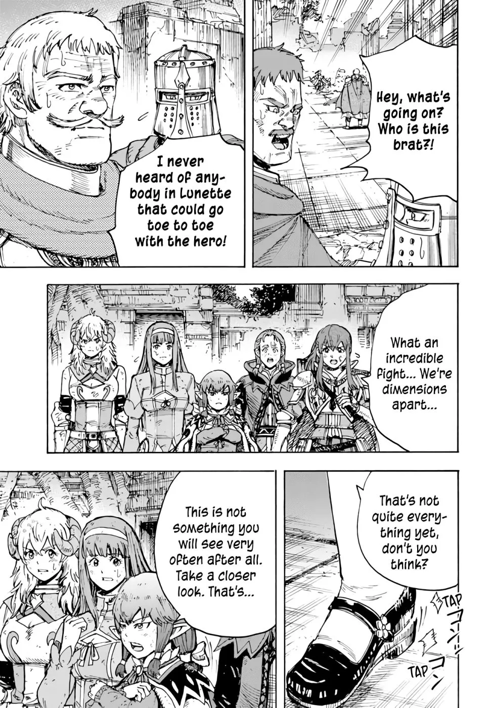 The summoned mage goes to another world Chapter 33 page 34 - 