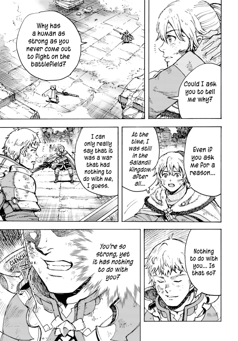 The summoned mage goes to another world Chapter 33 page 36 - 