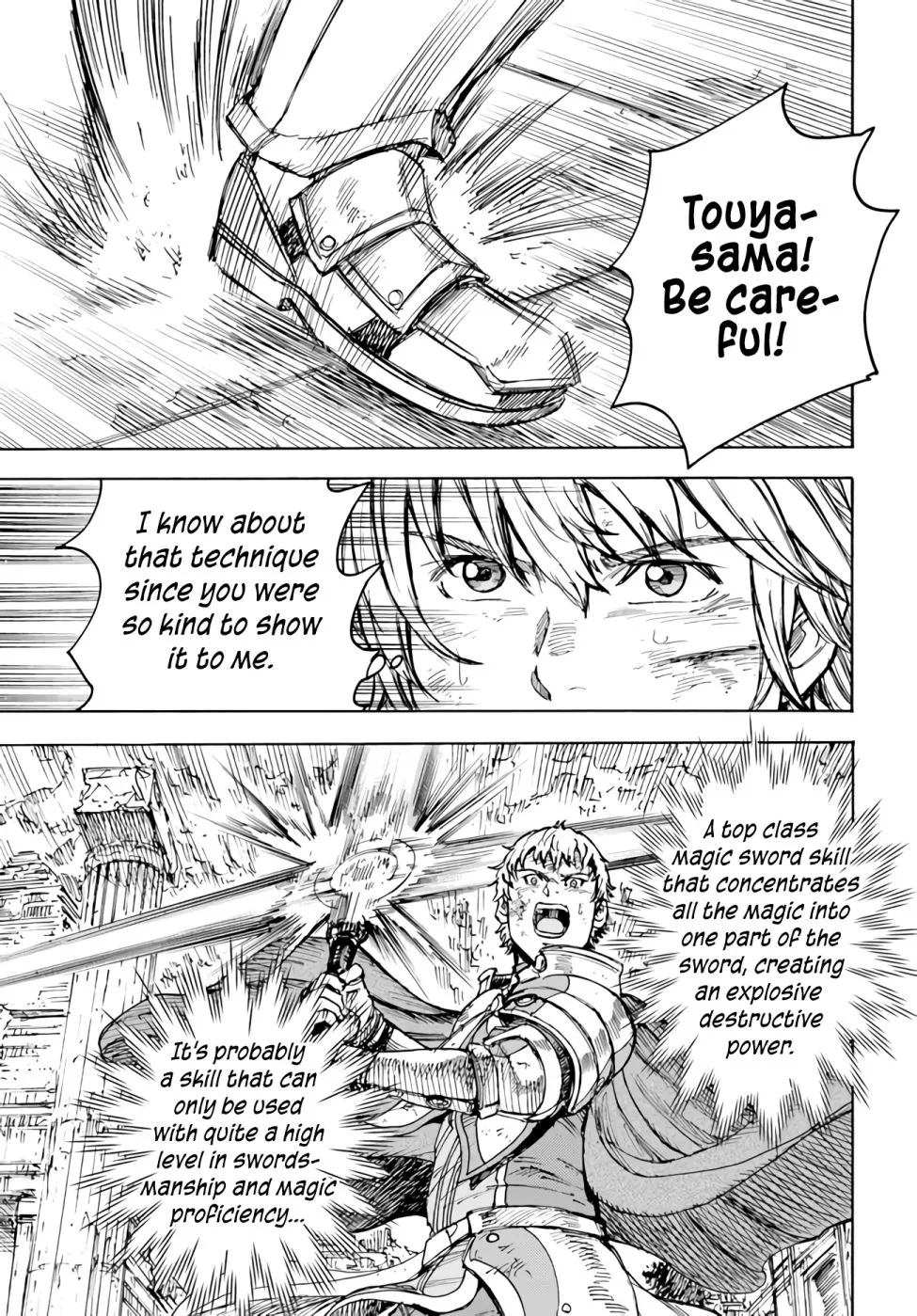 The summoned mage goes to another world Chapter 33 page 40 - 