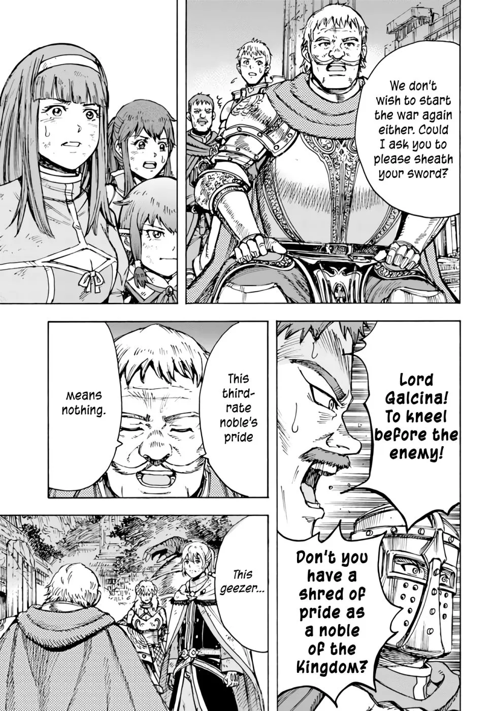The summoned mage goes to another world Chapter 33 page 9 - 