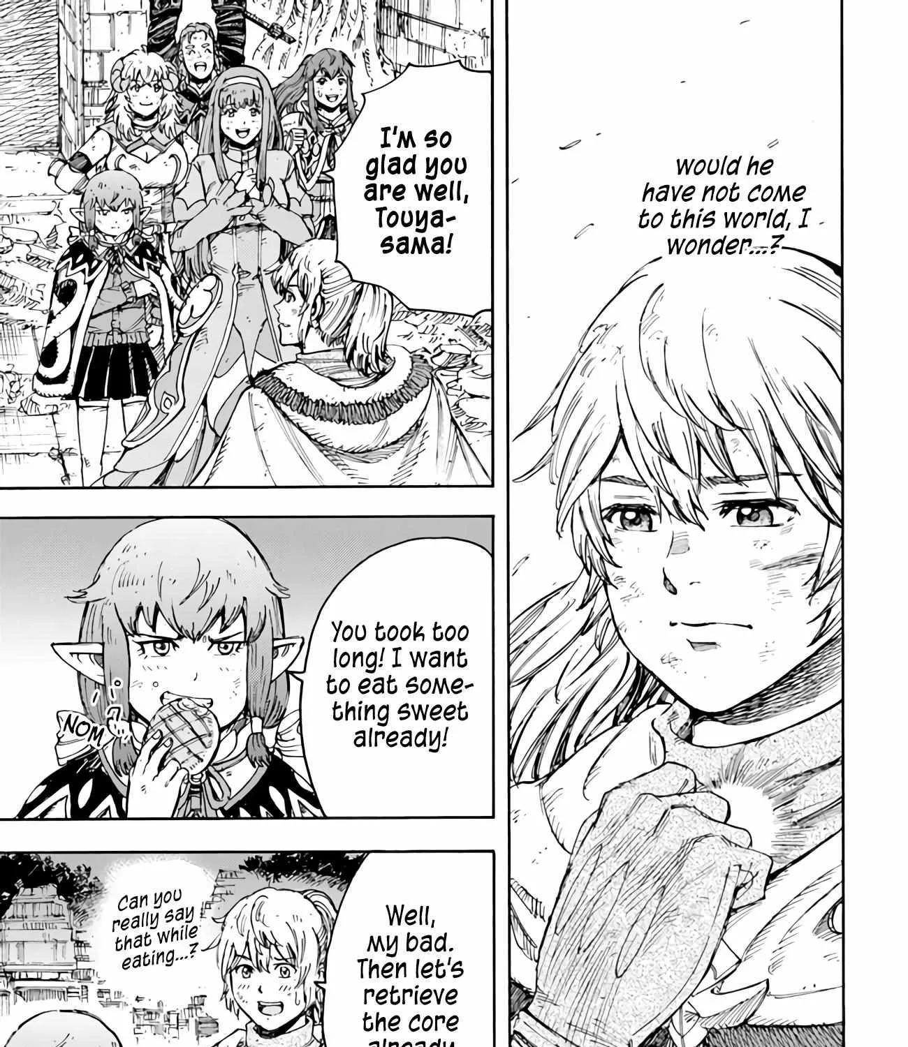 The summoned mage goes to another world Chapter 34 page 55 - 
