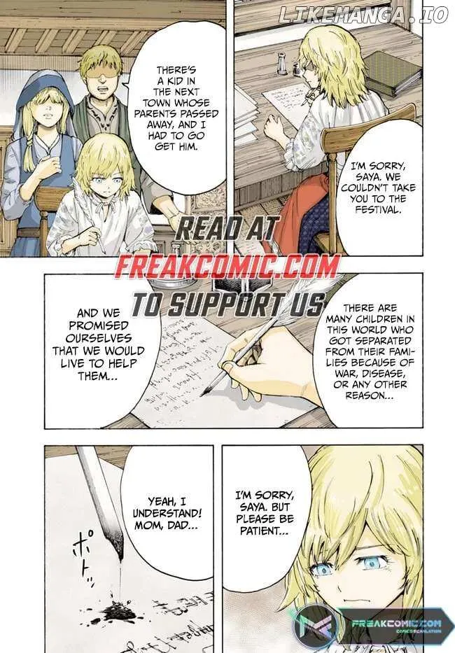 The summoned mage goes to another world Chapter 41.1 page 3 - 