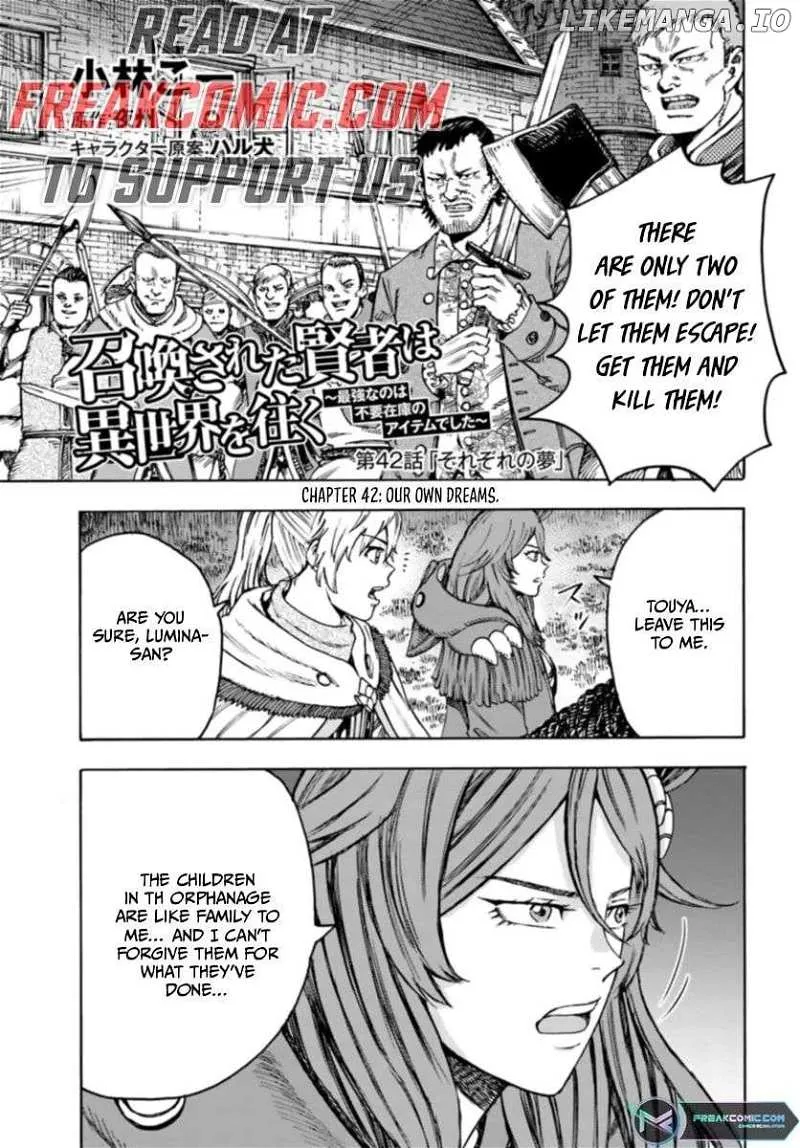 The summoned mage goes to another world Chapter 42.1 page 2 - 