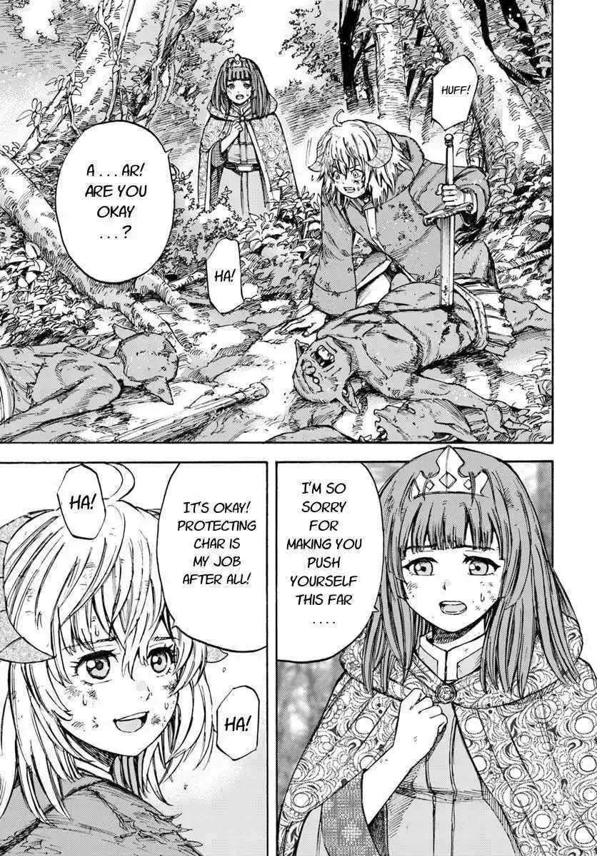 The summoned mage goes to another world Chapter 9.1 page 17 - 
