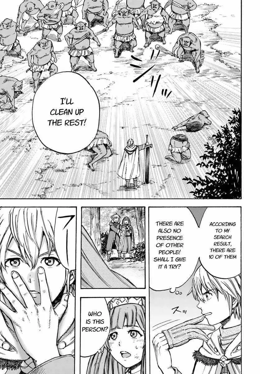 The summoned mage goes to another world Chapter 9.2 page 17 - 