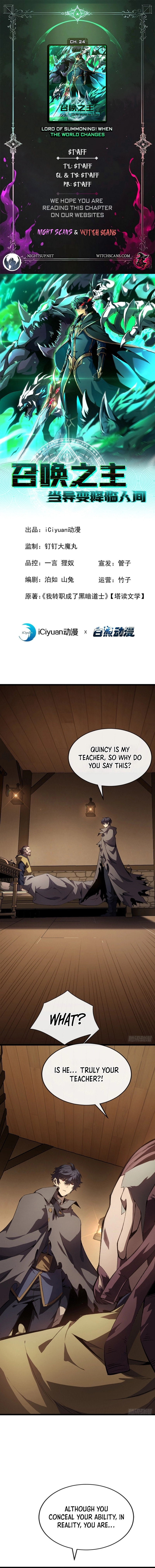 Read The Summoner: Apocalypse Rewinds chapter 24 image 0 on Lezhin