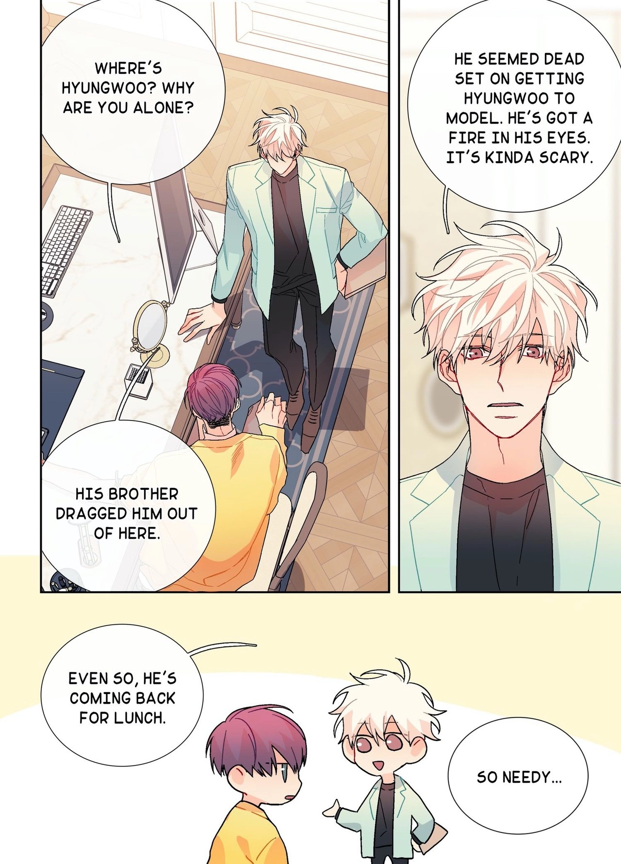 Read The Sweetest Man chapter 110.1 image 9 on Lezhin