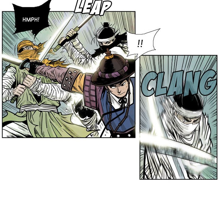 Read The Sword Clan chapter 9 image 48 on Lezhin