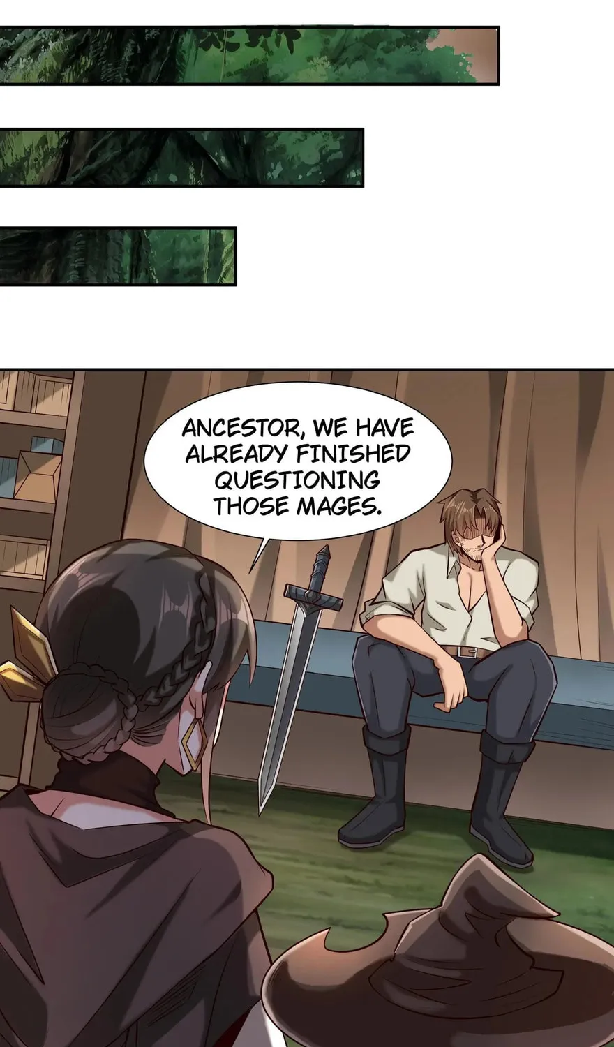 The Sword Of Dawn (Colored) Chapter 112 page 28 - 
