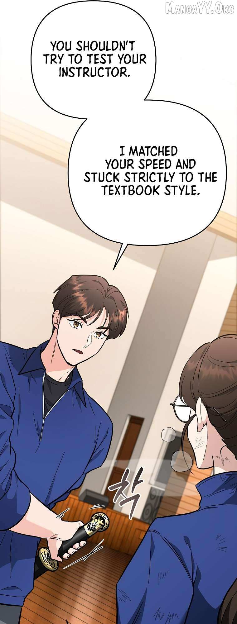 The Swordsmanship Instructor at the Academy Chapter 40 page 46 - 