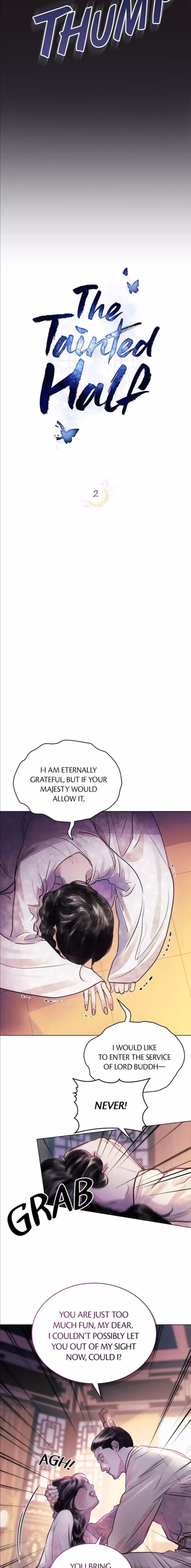 Read The Tainted Half chapter 2 image 5 on Lezhin