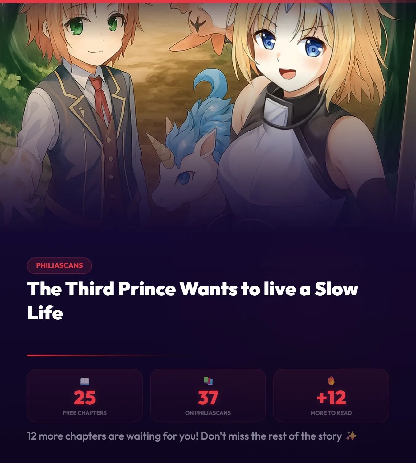 The Third Prince Wants to live a Slow Life Chapter 25 page 3 - 
