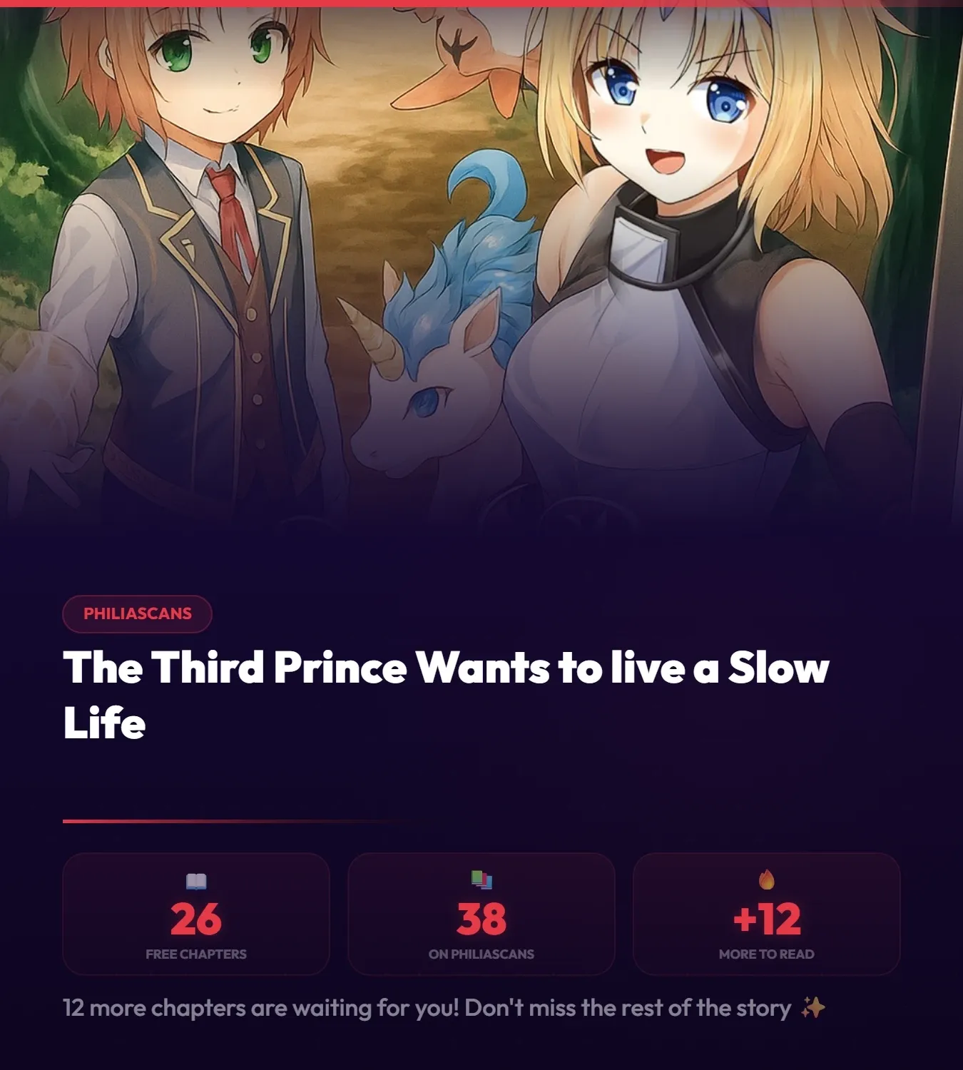 The Third Prince Wants to live a Slow Life Chapter 26 page 34 - 