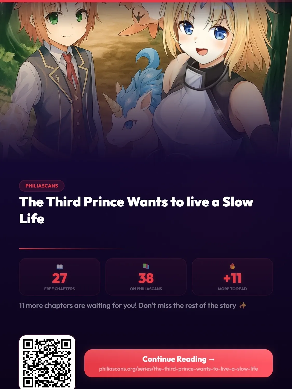 The Third Prince Wants to live a Slow Life Chapter 27 page 3 - 