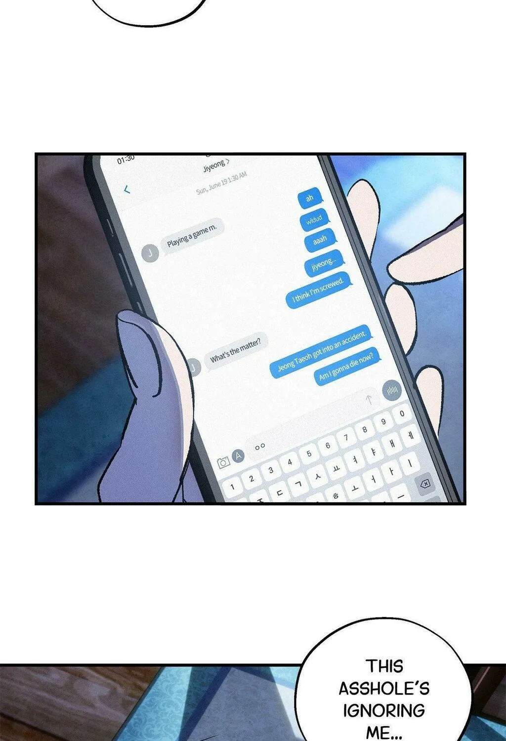 Read The Thread Never Burned chapter 12 image 111 on Lezhin
