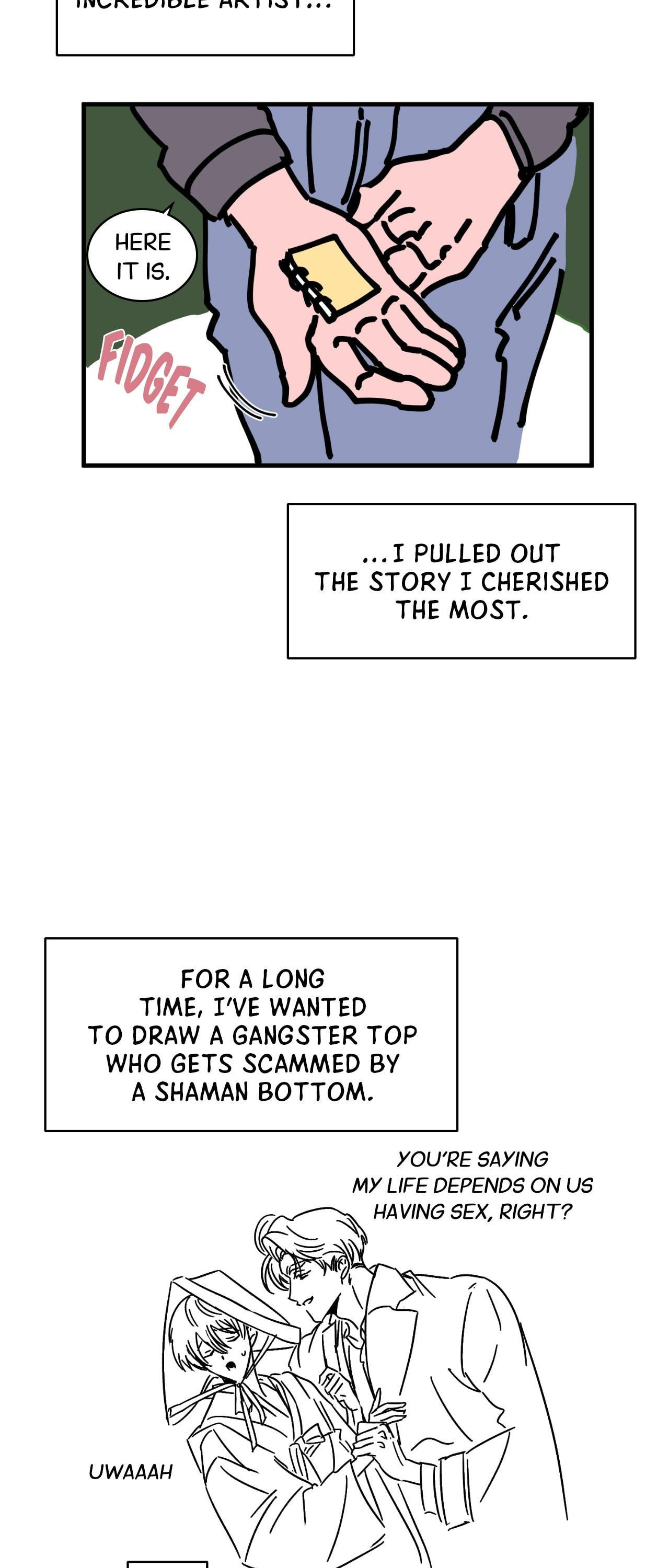Read The Thread Never Burned chapter 35.1 image 3 on Lezhin