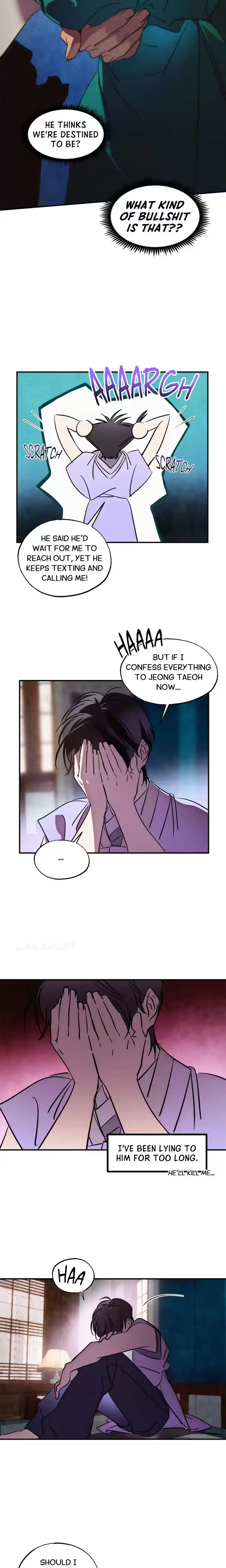 Read The Thread Never Burned chapter 39 image 12 on Lezhin