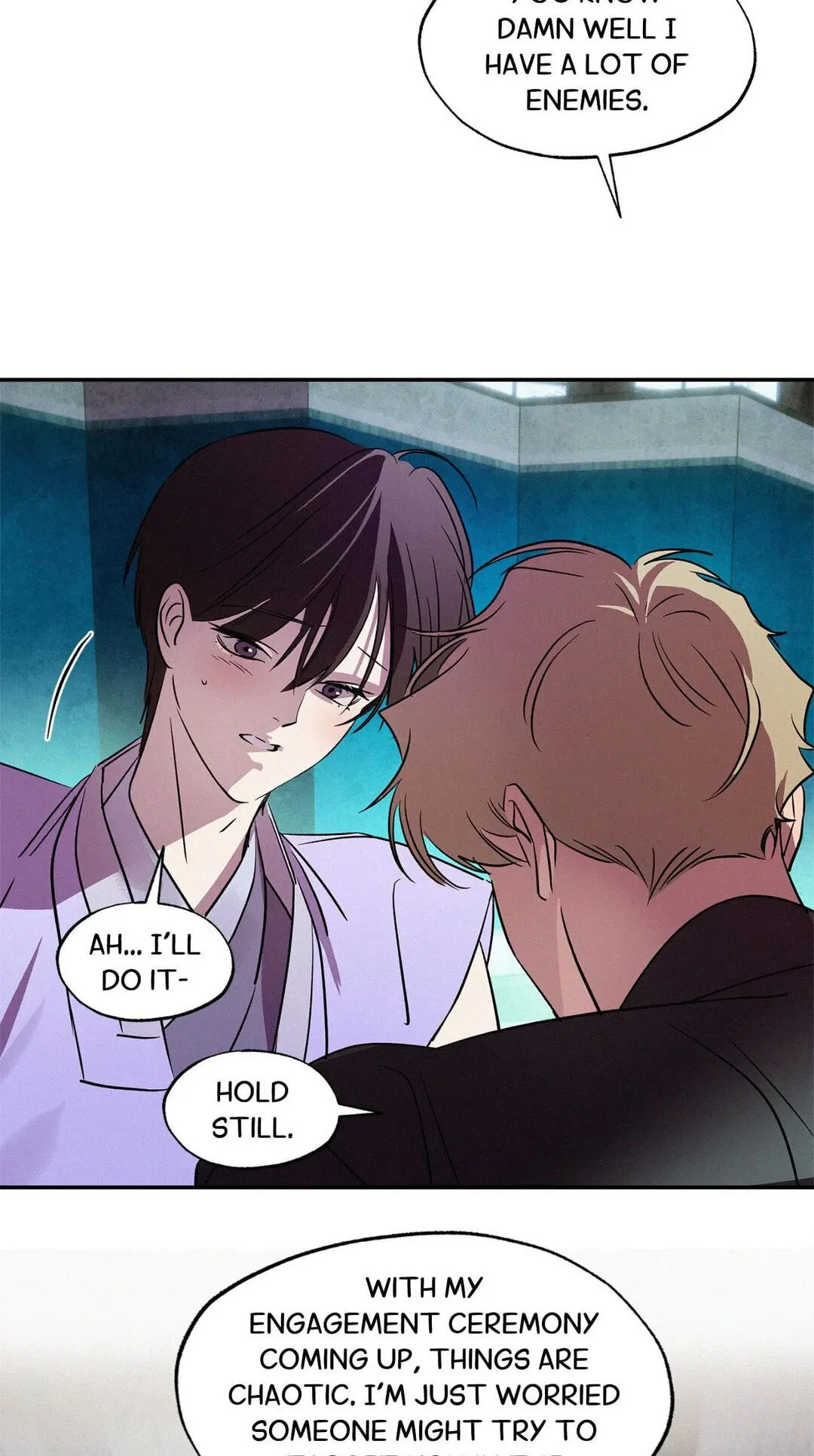 Read The Thread Never Burned chapter 41 image 15 on Lezhin