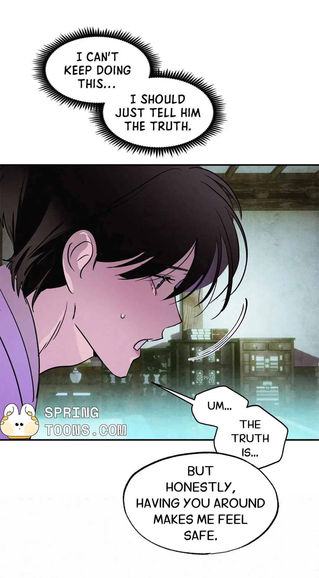Read The Thread Never Burned chapter 41 image 27 on Lezhin