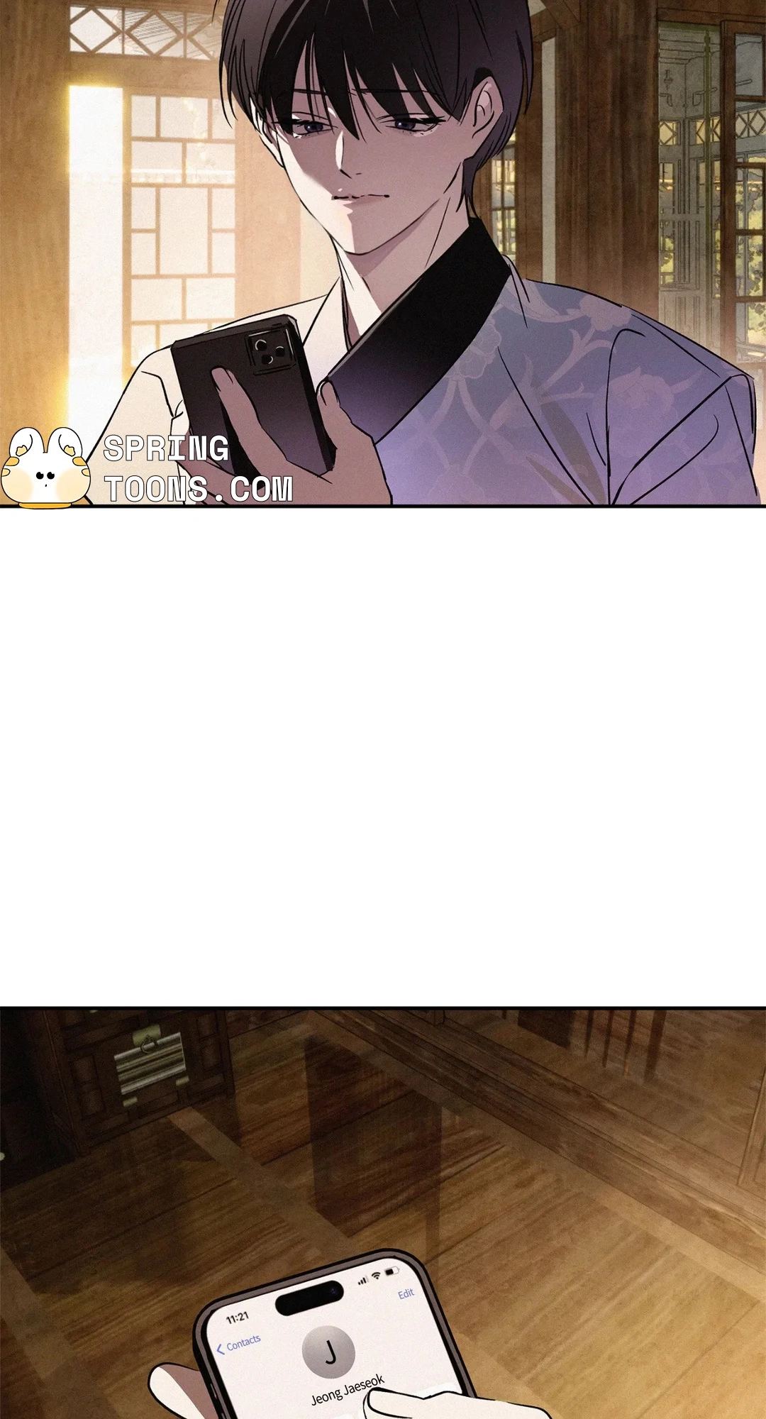 Read The Thread Never Burned chapter 43 image 1 on Lezhin