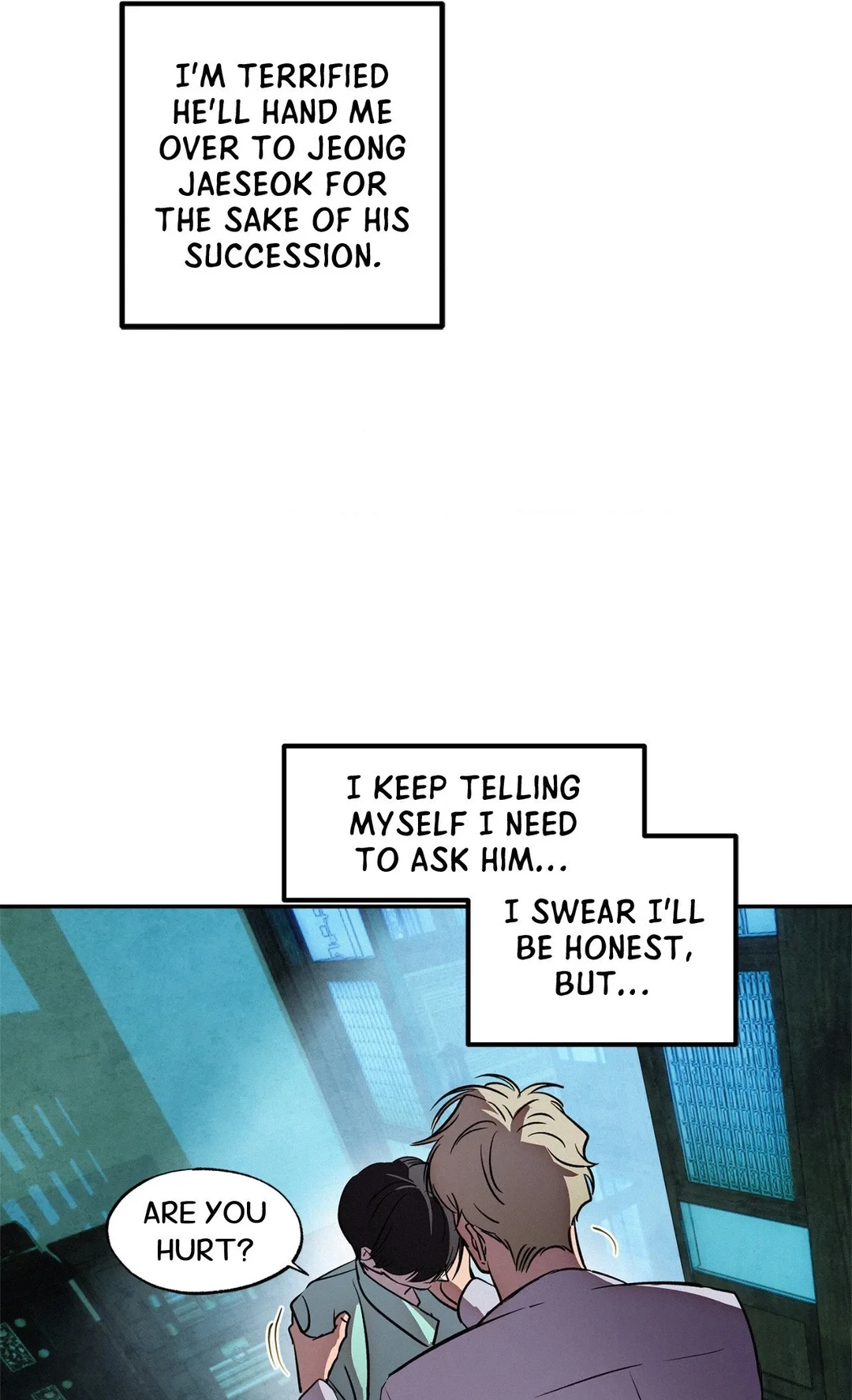 Read The Thread Never Burned chapter 45 image 10 on Lezhin