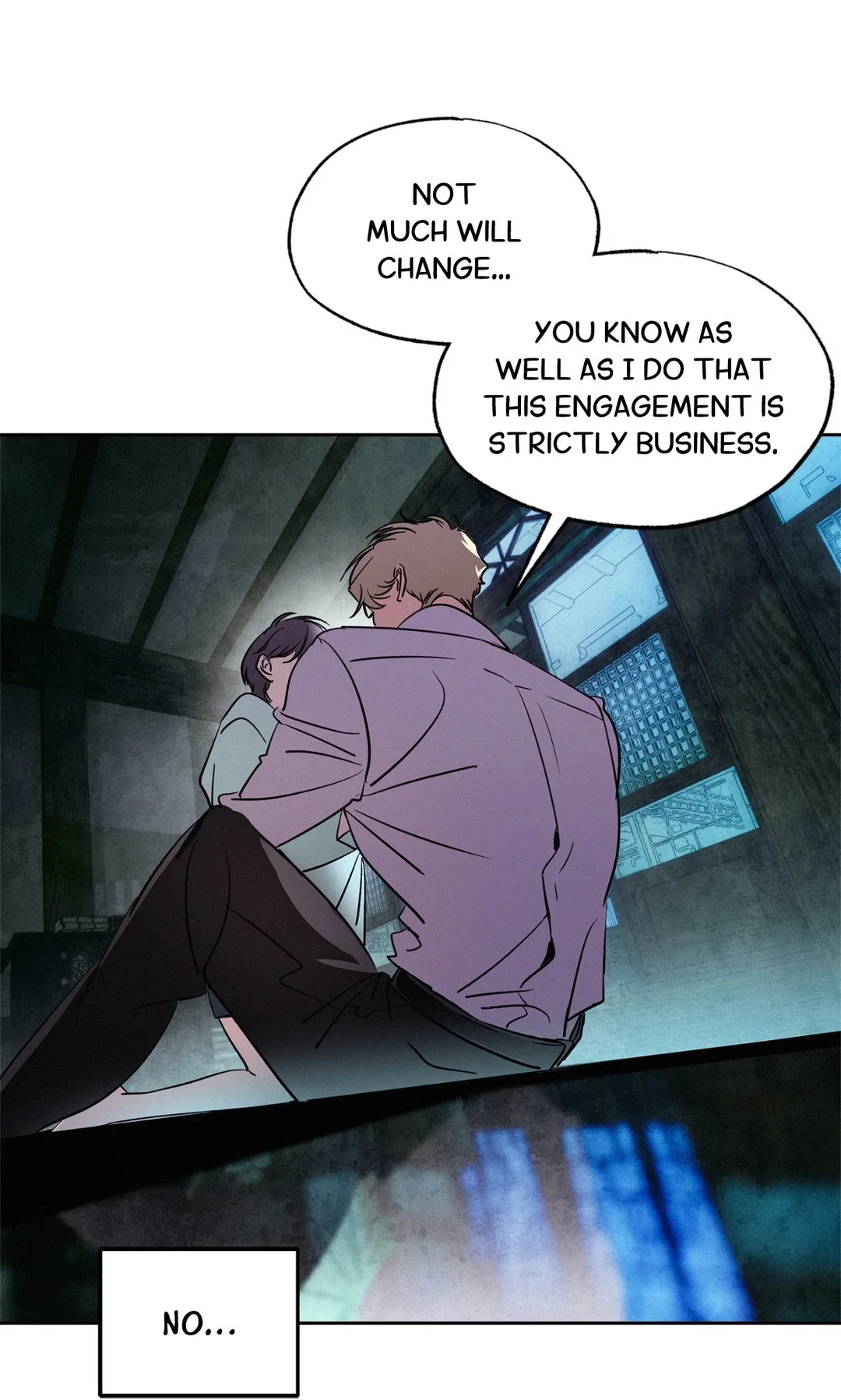 Read The Thread Never Burned chapter 45 image 3 on Lezhin