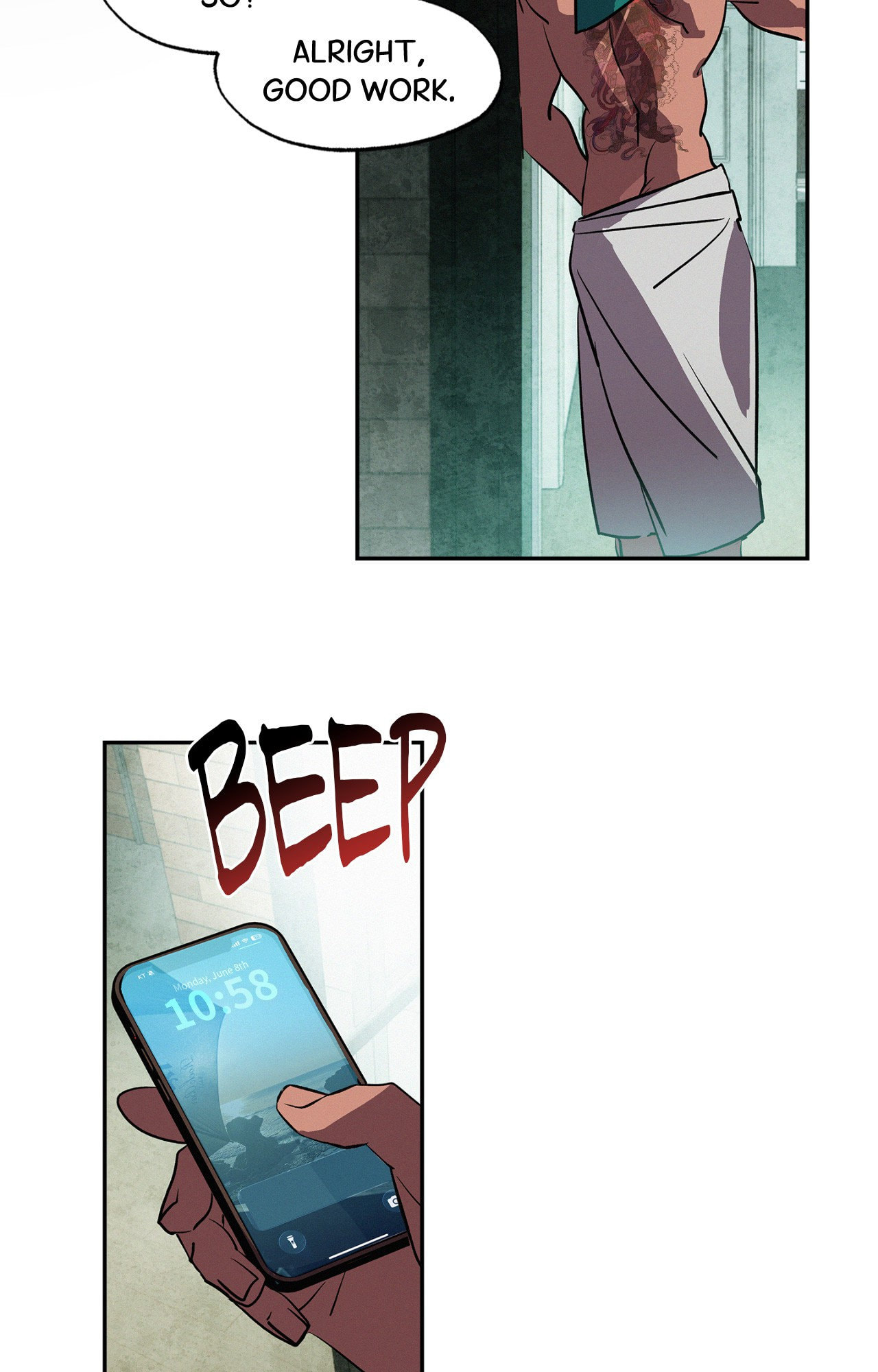 Read The Thread Never Burned chapter 46 image 21 on Lezhin
