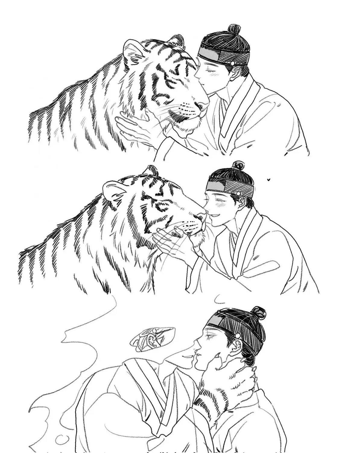 Read The Tiger Groom chapter 0 image 7 on Lezhin