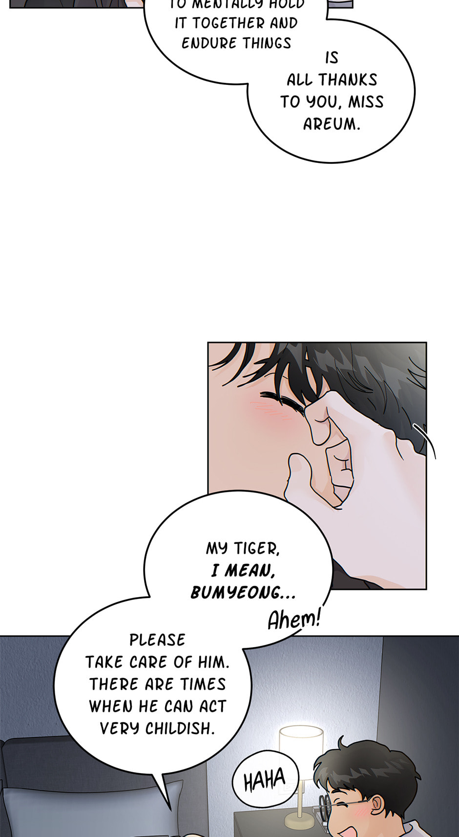 Read The tiger next door chapter 55 image 34 on Lezhin