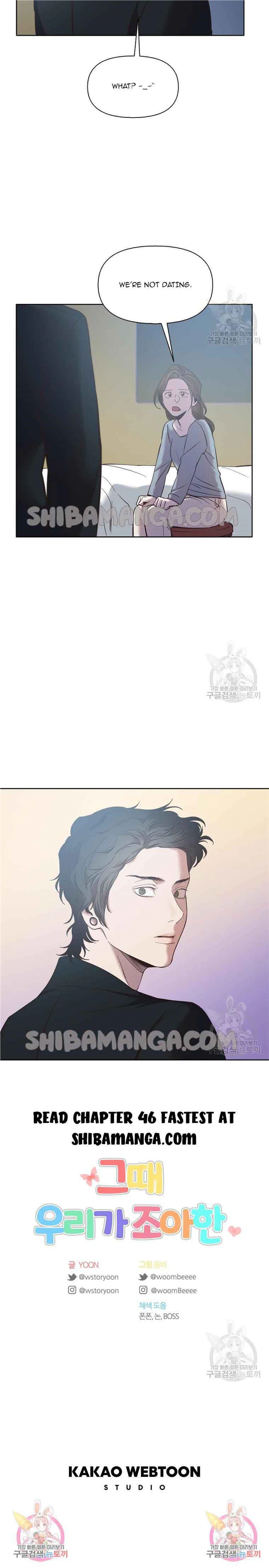 Read The Time When We Were Young chapter 45 image 10 on Lezhin
