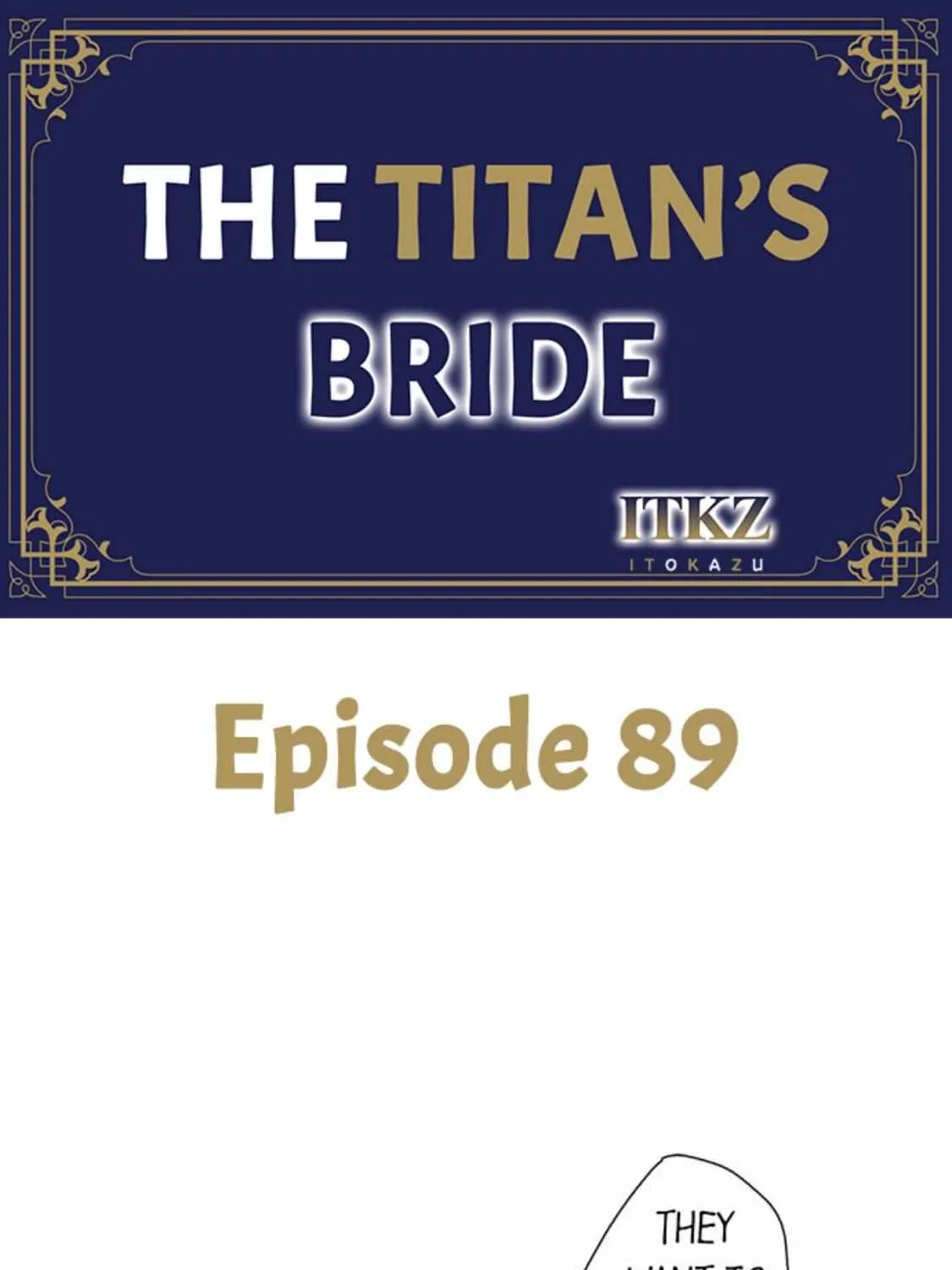 The Titan's bride Chapter 89 page 1 - 