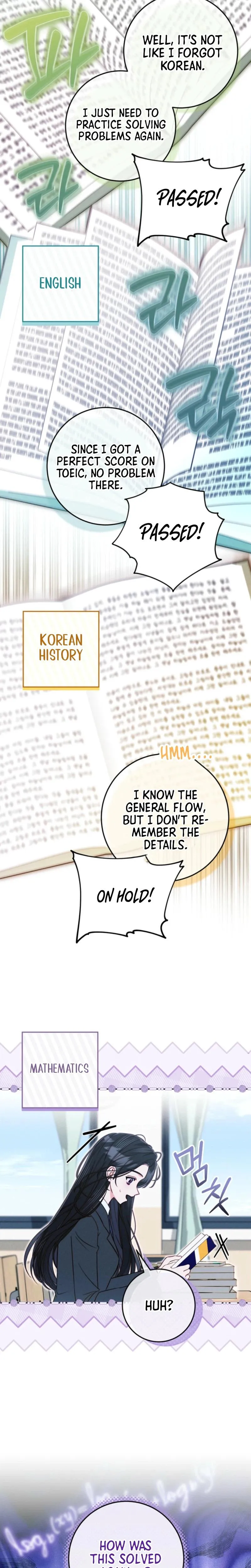 Read The Top Student Hides Her Regression chapter 2 image 23 on Lezhin