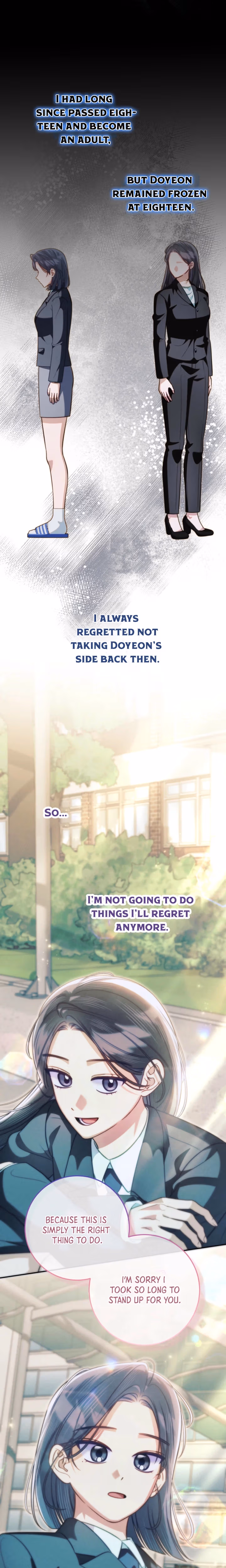 Read The Top Student Hides Her Regression chapter 5 image 22 on Lezhin