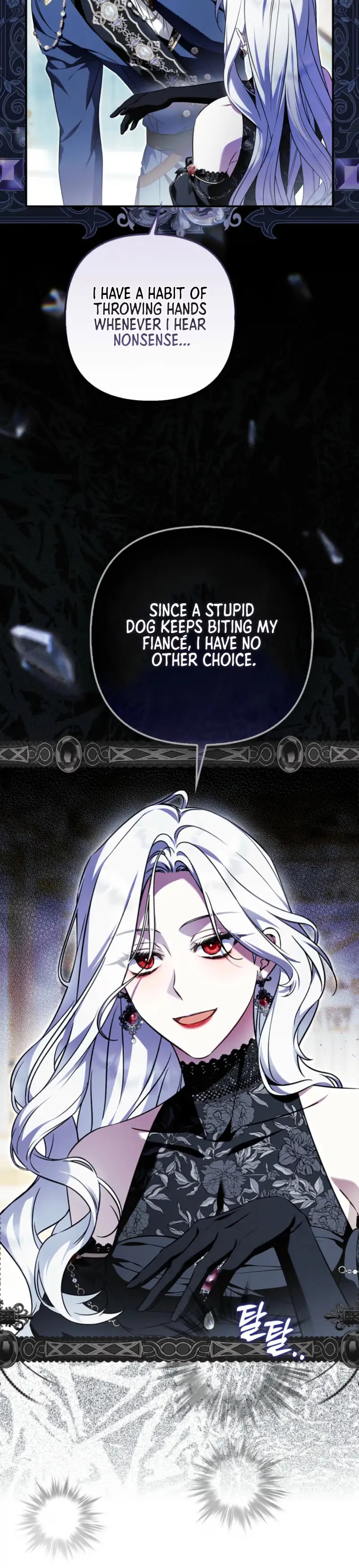 Read The Trash Villainess Has Returned chapter 4 image 32 on Lezhin