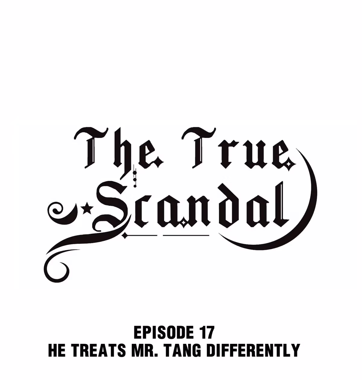 Read The True Scandal chapter 17 image 0 on Lezhin