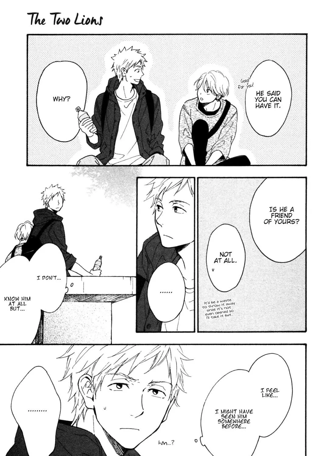 Read The Two Lions chapter 1 image 10 on Lezhin