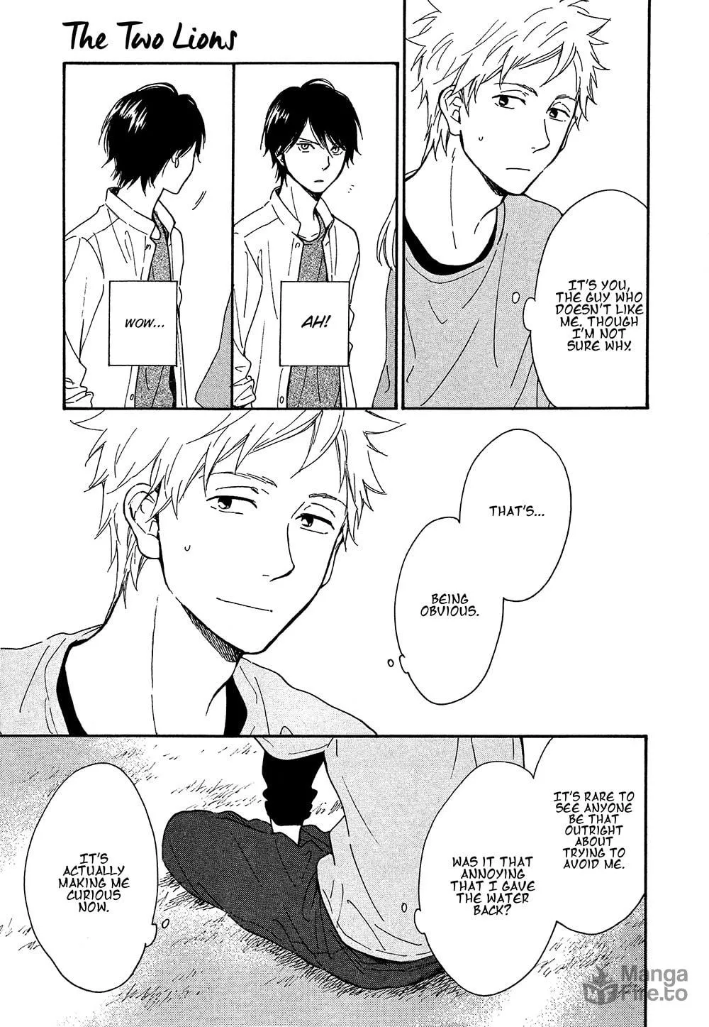 Read The Two Lions chapter 2 image 2 on Lezhin